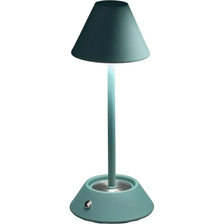 formano Nachttischlampe Touch, auf Fuß, Grün, Motiv: Uni, Höhe: 26cm