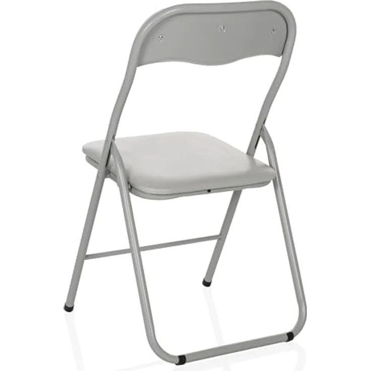 hjh OFFICE Klappstuhl Klappstuhl TUDELA BASIC Polyvinylchlorid (Pvc), gepolstert, Faltstuhl Besucherstuhl Konferenzstuhl, Metall-Gestell – Bild 10