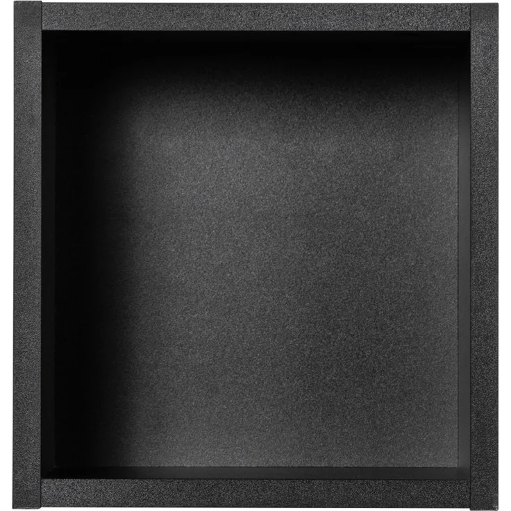 Badezimmer Regal 27x25 cm, schwarz, NEWPORT-56-BLACK – Bild 2