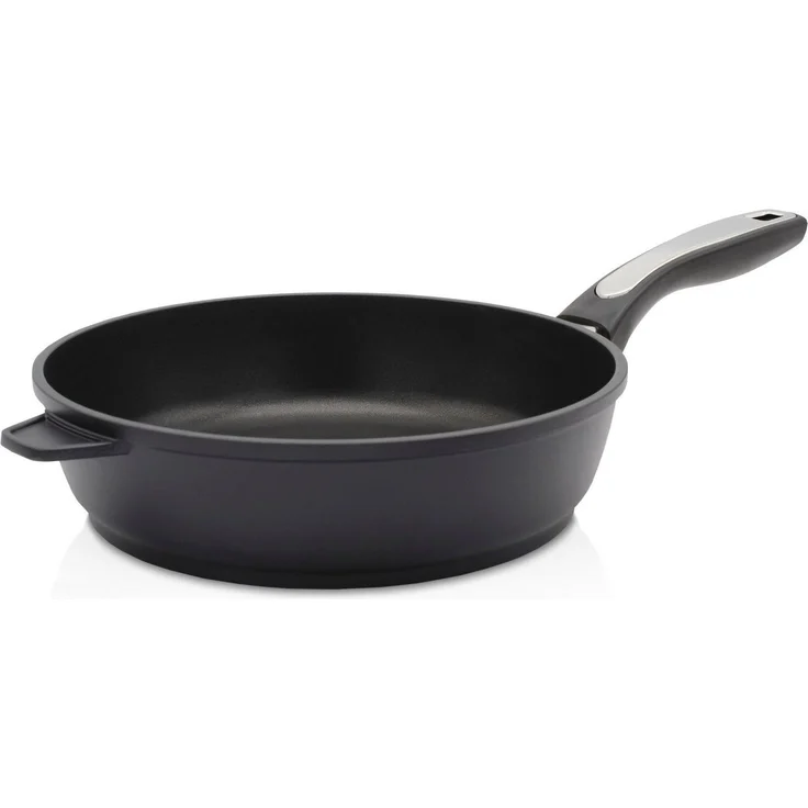 Aluguss Pfanne DELTA 24 cm und extra hoch 6,5 cm / Karl Krüger / Schmorpfanne – Bild 2