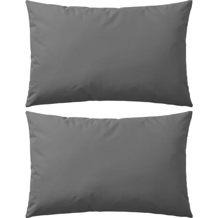vidaXL Gartenkissen 2 Stk. 60 x 40 cm Grau 132304 – Bild 1