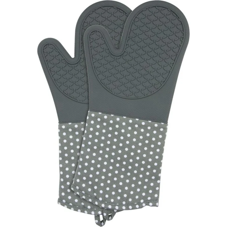 WENKO Topfhandschuh Silikon grau 1Paar – Bild 1