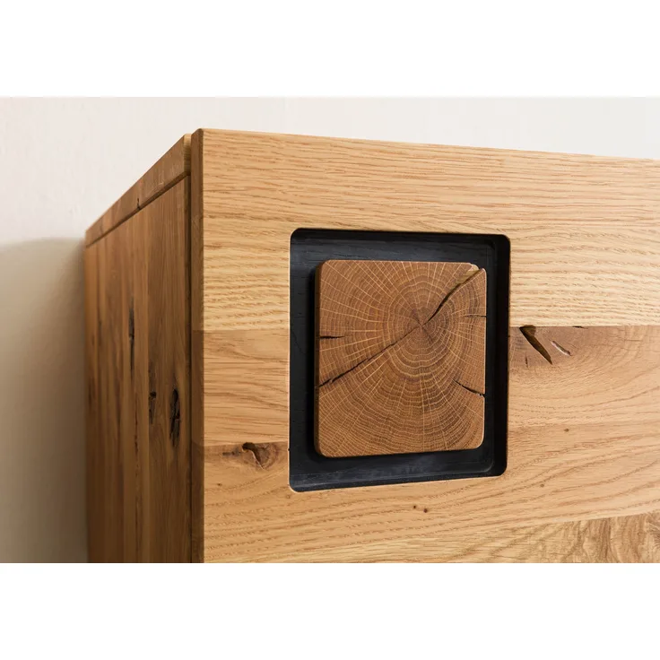 Highboard Wildeiche 148x43,5x143 natur geölt/lackiert KITZBÜHEL #106