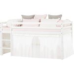 HOPPEKIDS Winter Wonderland VorhangTüll für Spielbett / Etagenbett 90x200 cm