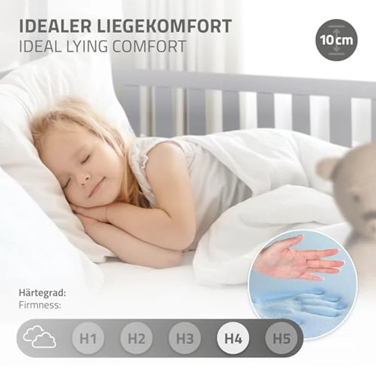 ML-DESIGN Kinderbett Hausbett Spielbett inkl. Lattenrost kreativ Bodenbett für Kinder, Abenteuerbett mit Rausfallschutz Spielbett Kiefer Hellgrau Himmelbett – Bild 8