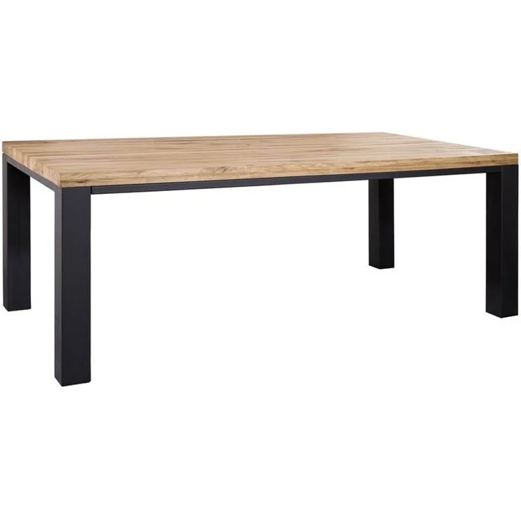 Esstisch Wildeiche 200x100x76 natur geölt VILLANDERS #119 – Bild 1