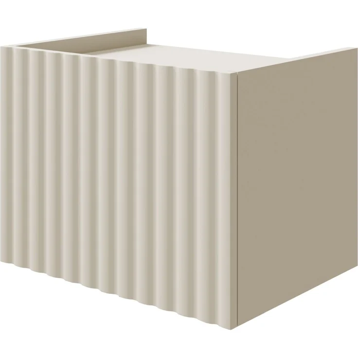 Selsey ‘Fiorra’ Wandnachttisch, Greige, 37 x 48 x 37 cm – Bild 1