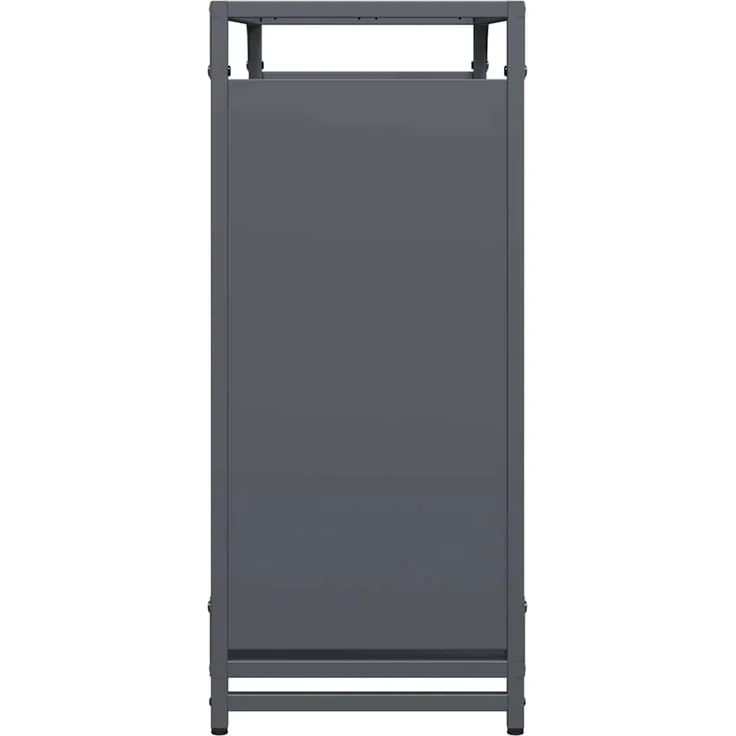 vidaXL Brennholzregal Anthrazit 90x28x65 cm Kaltgewalzter Stahl 864205 – Bild 5