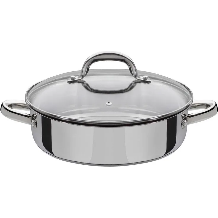 GSW Servierpfanne Montreal, Edelstahl (1-tlg), Induktion, 24 cm