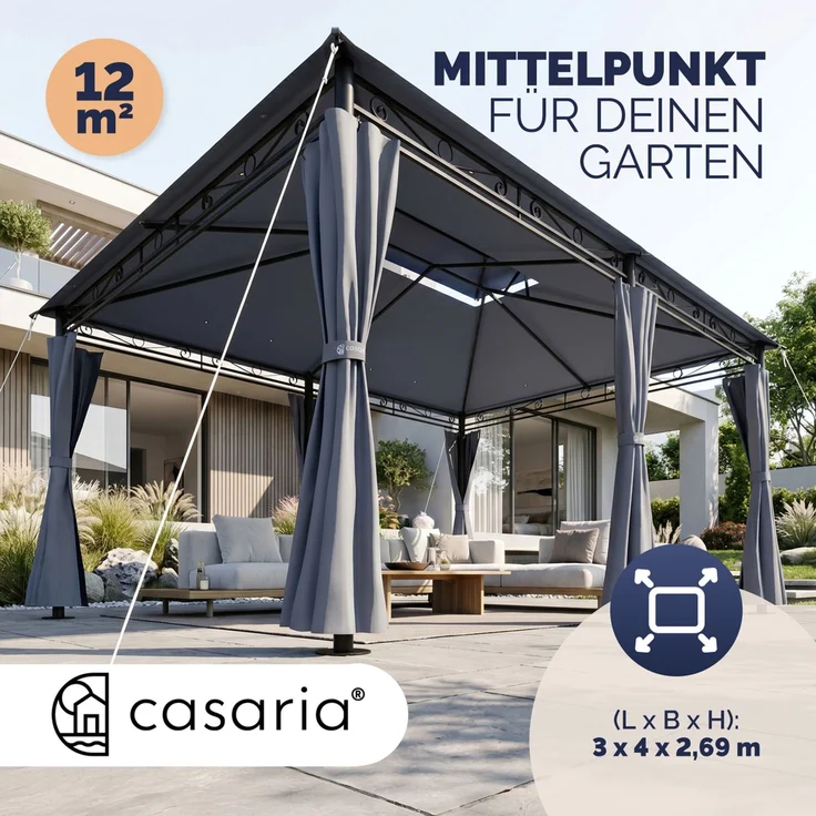 Pavillon Topas anthrazit – Bild 2