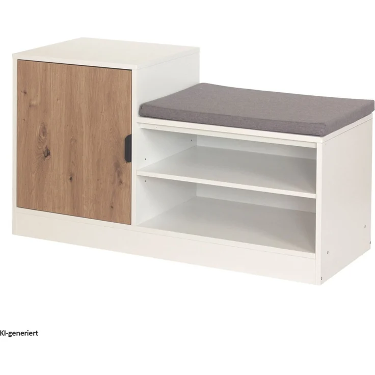 Schuhbank Dana Weiß Baumscheibe – Bild 3