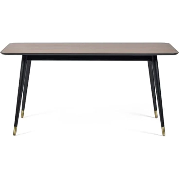 Julian Bowen Rechteckiger Esstisch Findlay, Walnuss und Schwarz, Einheitsgröße – Bild 7