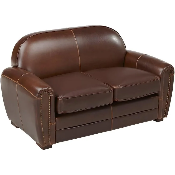 Ledersessel Vintage BAUDOIN - Braun – Bild 7
