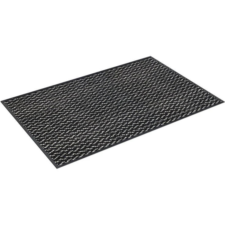 wash+dry by Kleen-Tex Teppich Duo Pepper, rechteckig, Höhe: 9 mm, rutschhemmend, In- und Outdoor geeignet, waschbar – Bild 5