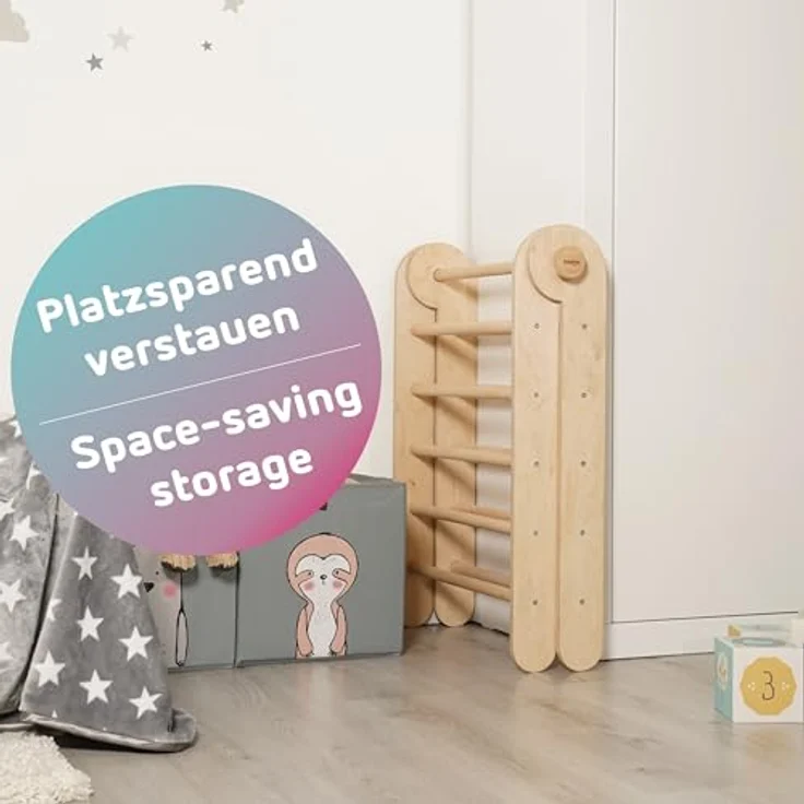 babybay Kletterdreieck Littlefoot weiß lackiert – Bild 10