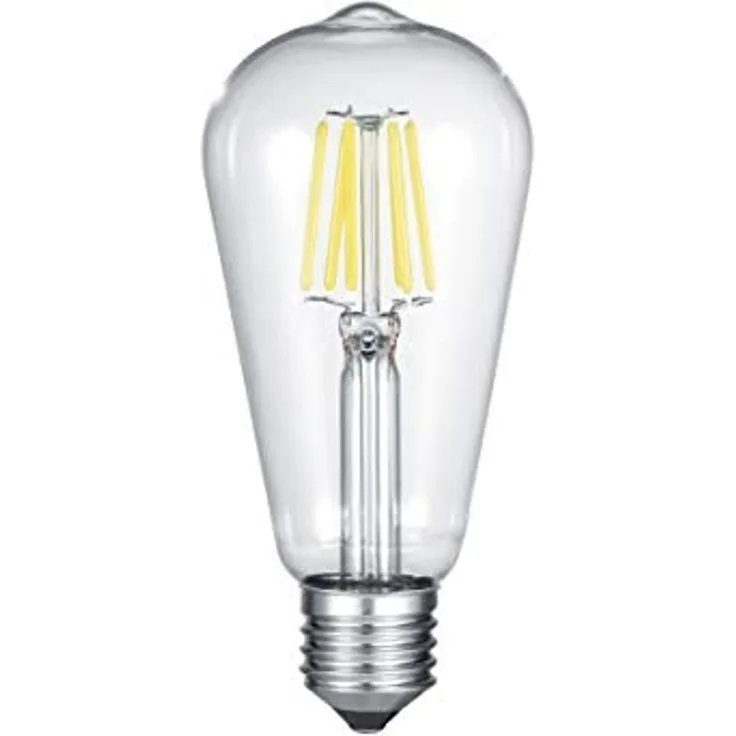 E27 Filament LED - 6 Watt, 600 Lumen, warmweiß, Ø6,4cm - nicht dimmbar