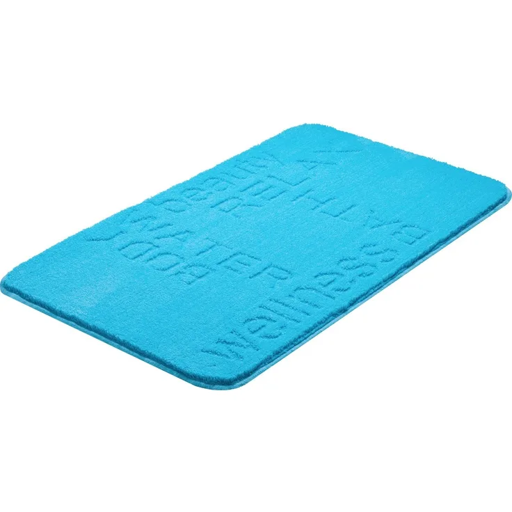 Linea Due Feeling Badteppich 65x115 cm blau