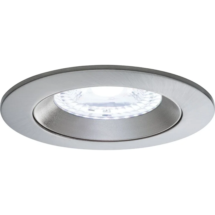 Paulmann SmartHome Zigbee Lens Einbauleuchten Set IP44 LED 3x4,8 W RGBW starr 230/24V 36W 80mm Chrom matt/Alu – Bild 2