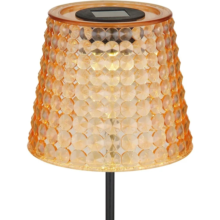 Tischlampe Kabellos 2er Set Solar Akku Tischleuchte Außen Solarleuchte 36634-2A – Bild 6