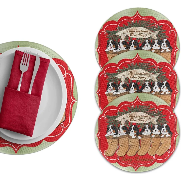 Hermia Concept '3662Supla' Tischset, Mehrfarbig, Ø 37 cm