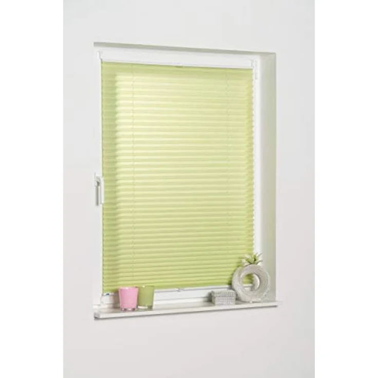 Khome 665634-29 Klemmfix-Plissee, Polyester, Grün – Bild 5