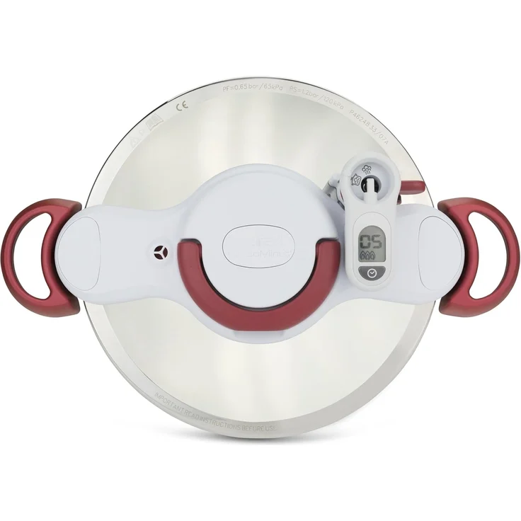 Tefal Clipsominut Perfetct 6L Rot, Edelstahl – Bild 9