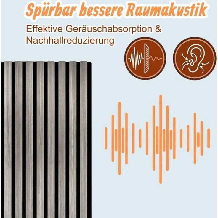 Akustikpaneele 4er Set 60 x 60 cm 10053403_9097 – Bild 6