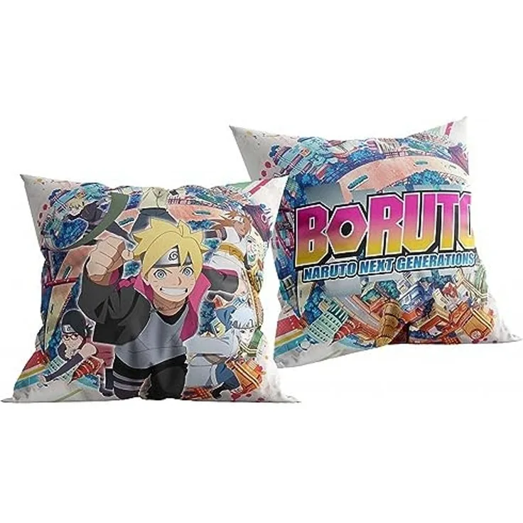 Boruto Dekokissen Kuschelkissen (1 Stk.) 40x40 cm aus Polyester