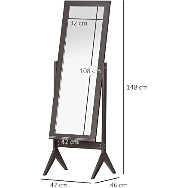 HOMCOM Standspiegel Standspiegel – Bild 8