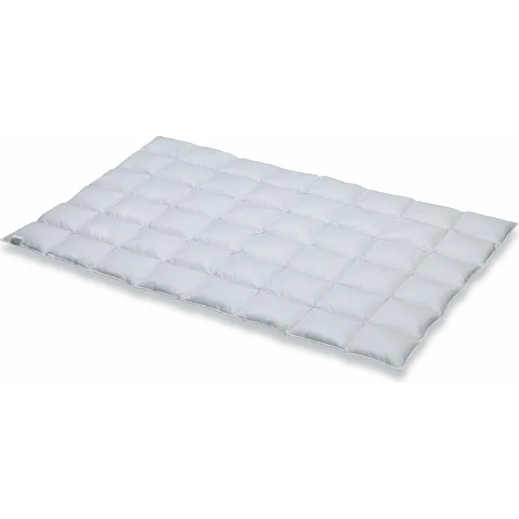 BettwarenShop Daunendecke Comfort leicht, Füllung: 60% Daunen, 40% Federn|135x200 cm