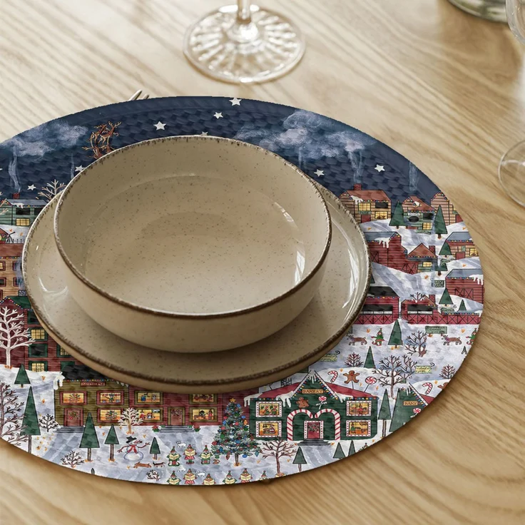 Hermia Concept '3402Supla' Tischset, Mehrfarbig, Ø 37 cm – Bild 2