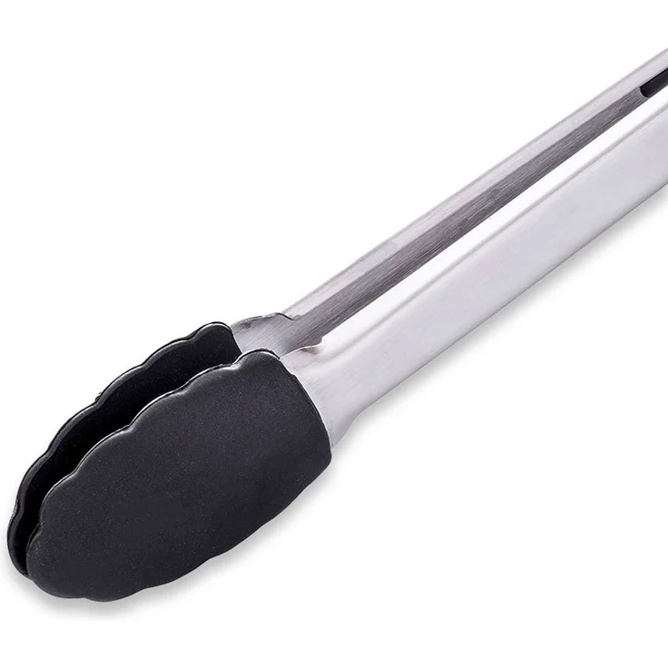 Henssler Grillzange, rutschfester Silikongriff, mit Klickverschluss – Bild 4