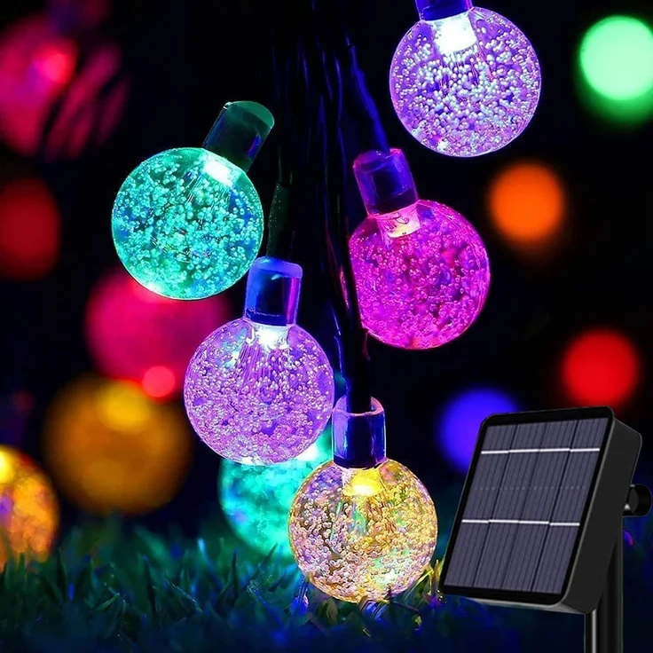 Forever Light Solar LED Lichterkette SCB61 6,5 m 30 Kugeln – Bild 3