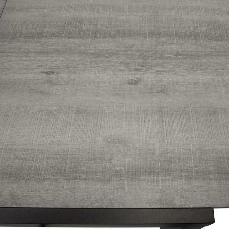 DEGAMO FARO Garten-Ausziehtisch, Alu + Keramikoptik, anthrazit/grau, 180/240x100cm – Bild 5