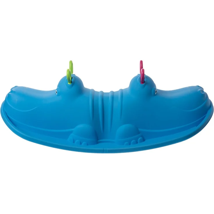 Starplast Wippe Hippo Rocker blau Kinderwippe Wippschaukel Outdoor Garten – Bild 8