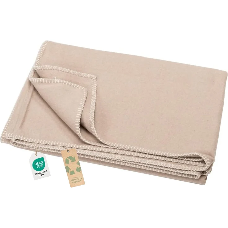 Fussenegger Kuscheldecke Wohndecke Lunara zement Schlafdecke 150x200 – Bild 1