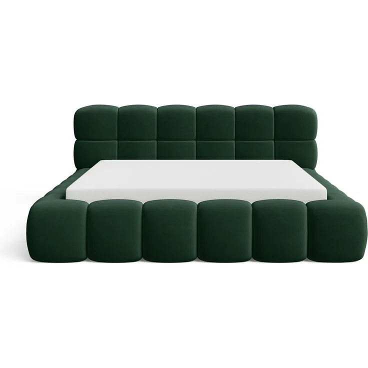 Chilly Möbel Polsterbett Stoff mit Stauraum und Hubfunktion Holzrahmen (Boxbett ohne Matratze in vielen Farben, 1-tlg, 140x200 160x200 180x200 200x200cm), gepolstertem Kopfteil Bettkasten modern – Bild 3