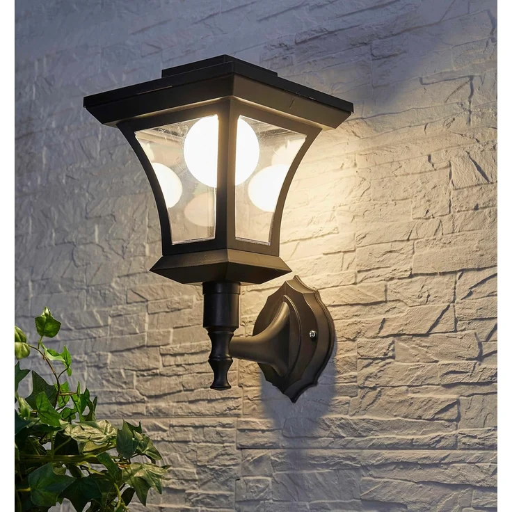 Northpoint LED Gartenleuchte LED 3in1 Solar Gartenlaterne für Innen und Außen Dämmerungssensor – Bild 2