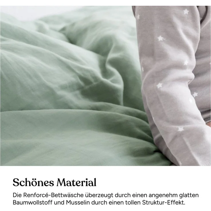 Ehrenkind Kinderbettwäsche Kinder Bettwäsche, 100% Bio-Baumwolle, Standard 100 by Oeko-TEX – Bild 3