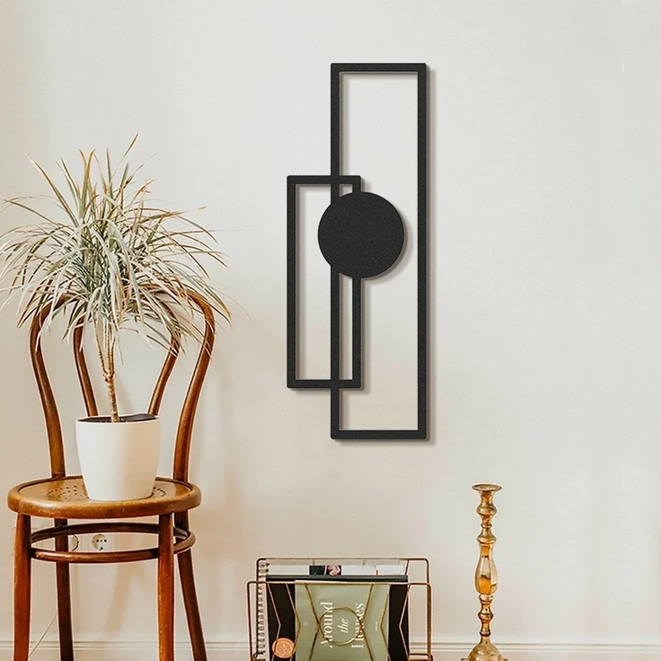 Wallity Wanddekoobjekt 100% STEEL (Thickness: 1,5 mm), 32 x 85 cm P1129 – Bild 4