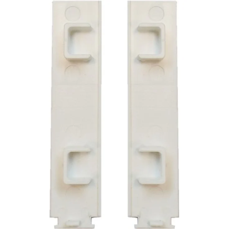 Garduna Gardinenschiene Enddeckel für Kunststoff-Gardinenschiene, 3-läufig, Kunststoff – Bild 3