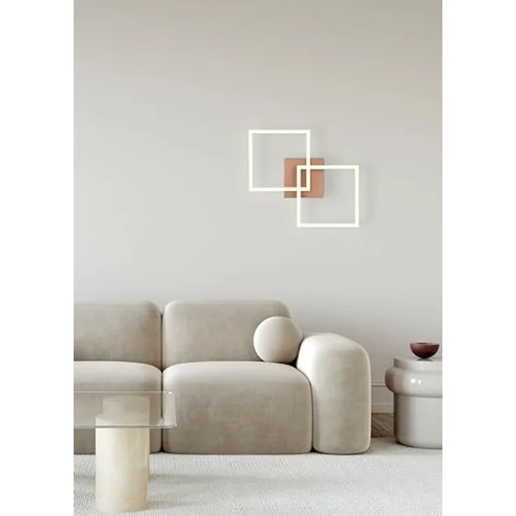 lightling LED Deckenleuchte Travis, LED fest integriert, Neutralweiß, schwenkbar, Wand-und Deckenmontage, IP20, 3000K – Bild 4