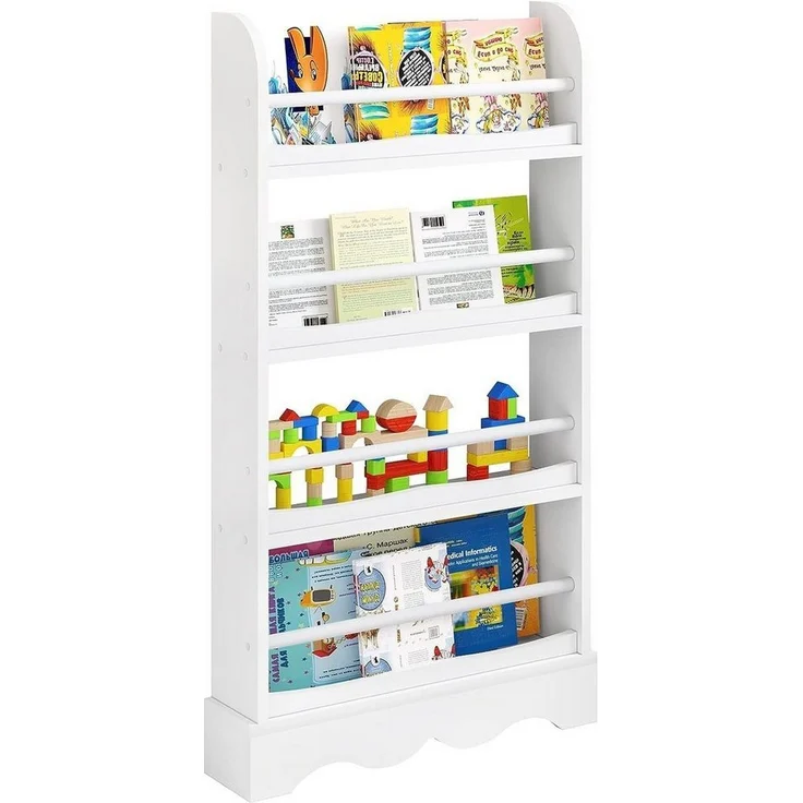EUGAD Bücherregal, 1-tlg, Kinderregal mit 4 Ebenen aus Holzwerkstoff – Bild 5