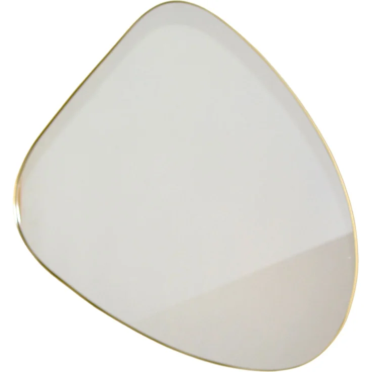 Design Wandspiegel in Gold – Modern, elegant & vielseitig – 52 × 63 cm – Bild 2