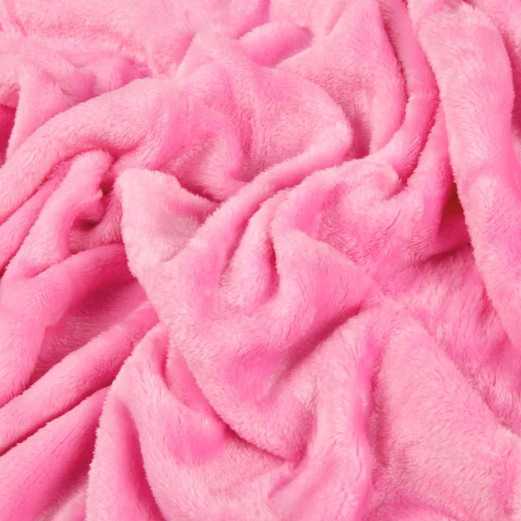 Kuscheldecke "Celina" Rosa 210x280 cm – Bild 2