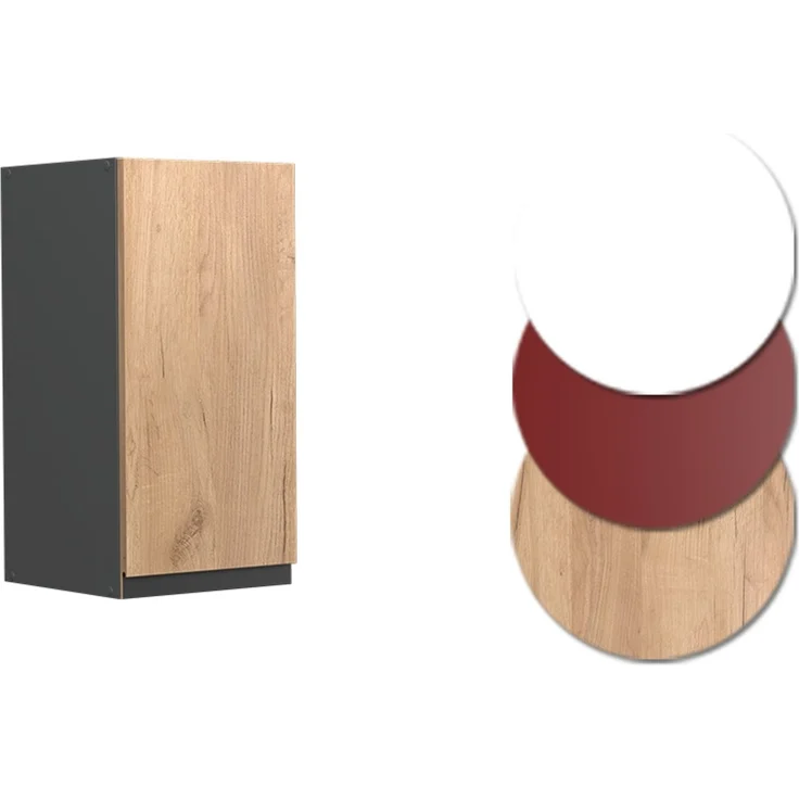 Hängeschrank R-Line Goldkraft Eiche 30 cm J-Shape Vicco – Bild 6
