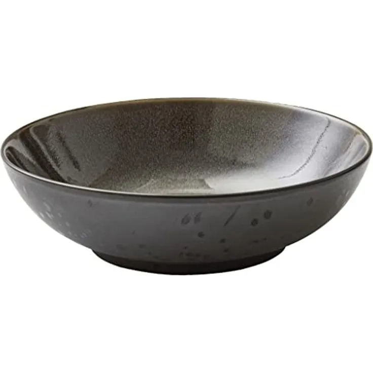 Bitz Salatschüssel schwarz / grau 24 cm