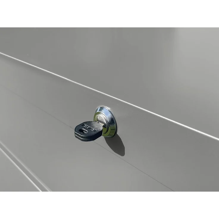 Hörmann Ecostar Gerätebox, Gartenbox, Kissenbox, grau, 500 l – Bild 4