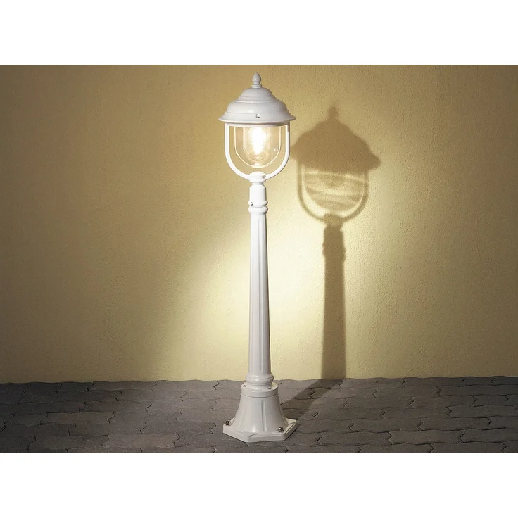 KONSTSMIDE No. 7225-250 Aussenwegeleuchte Parma Alu Weiß Matt H 118 cm – Bild 4