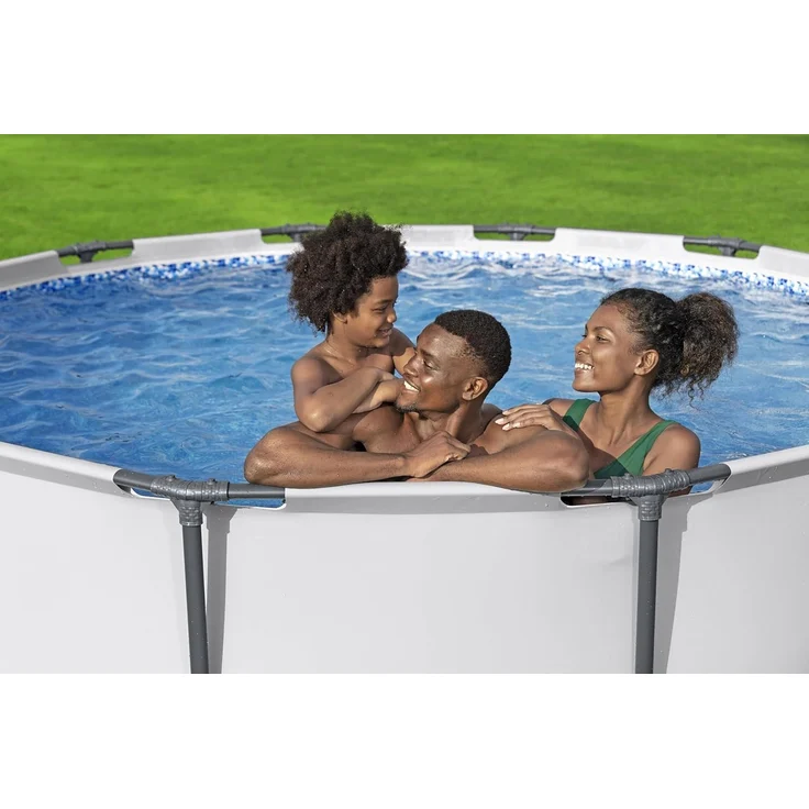 Bestway 'Stahlrahmenpool Pro Set 366x100 cm' mit Filterpumpe – Bild 5